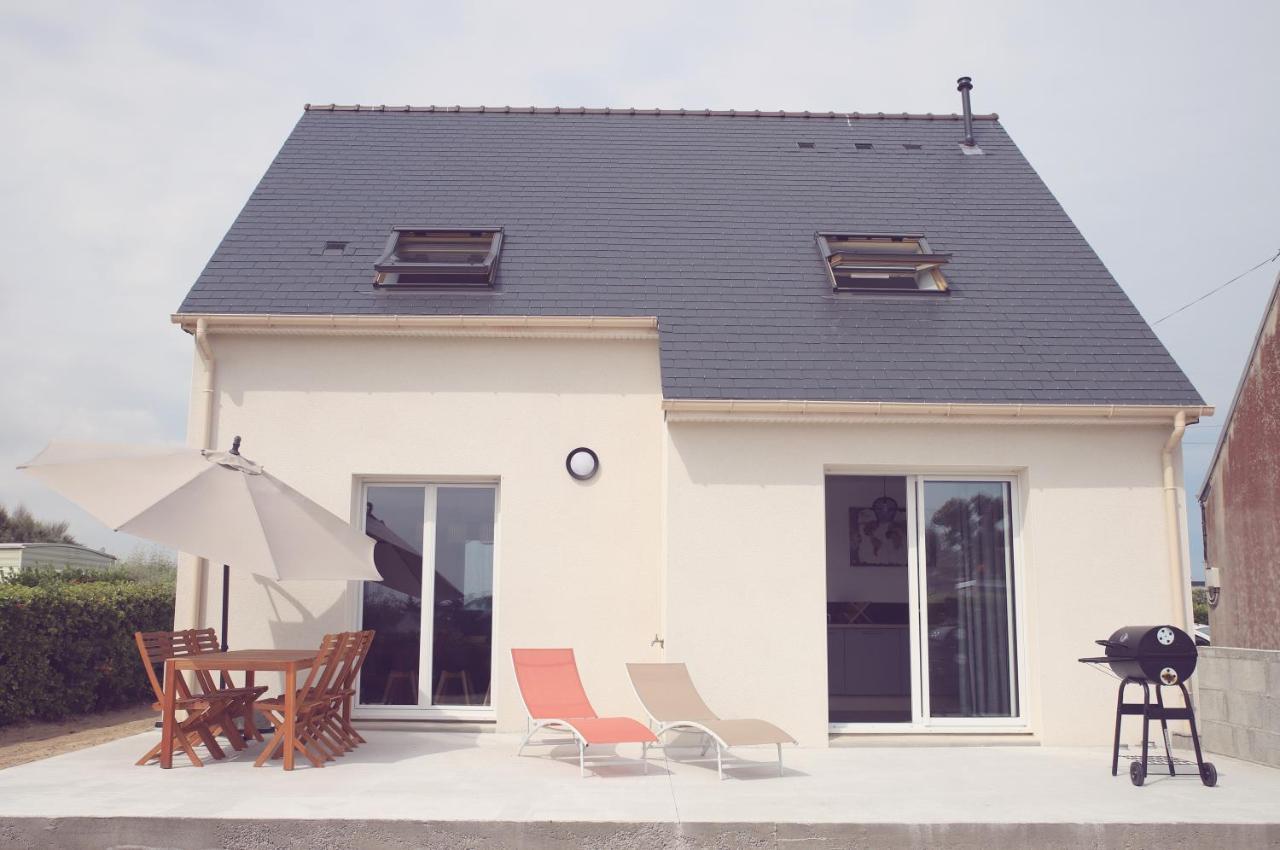Maison Neuve A 350M De La Plage La Casa Sovaina Cleder Exterior photo